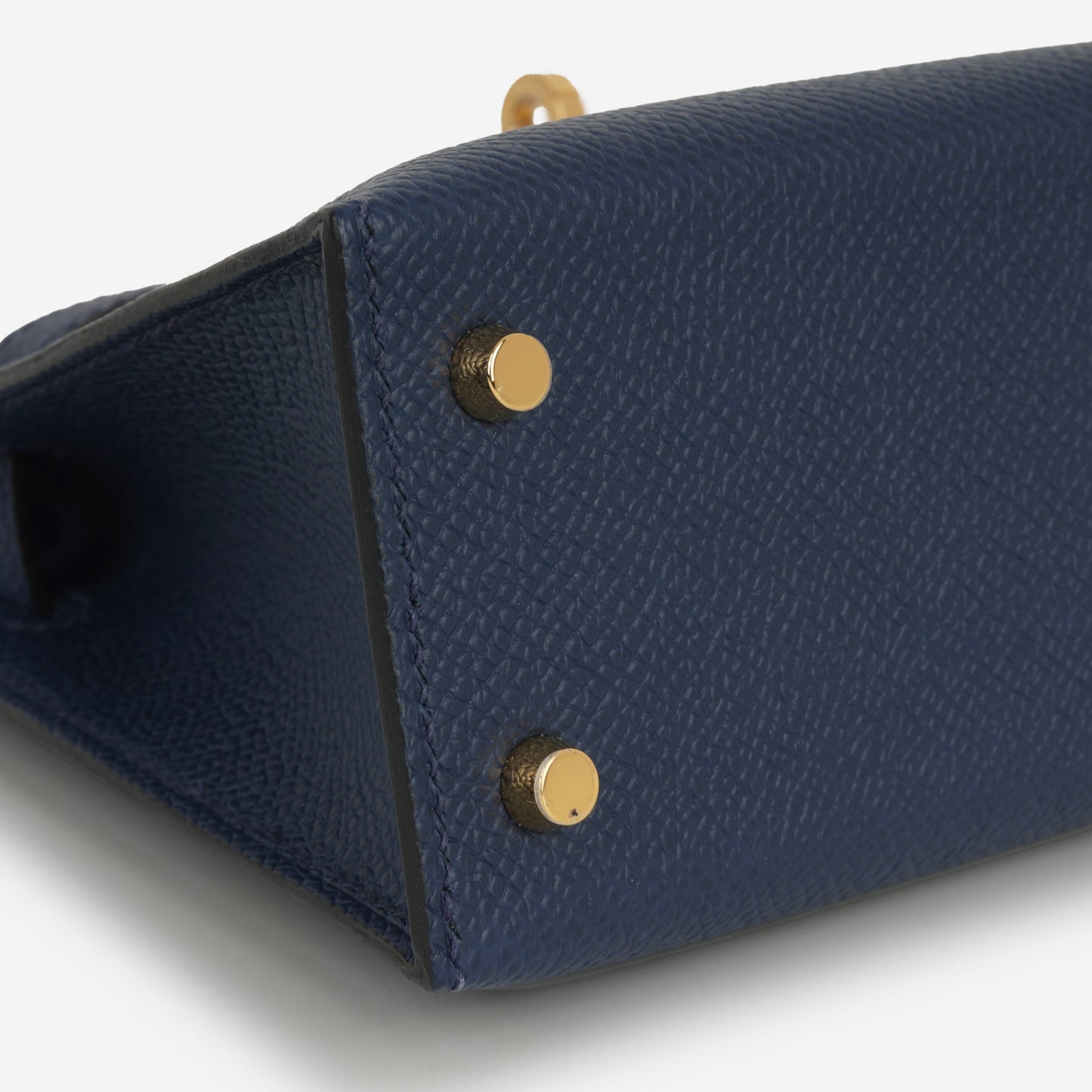 Hermès Mini Kelly - Bleu Navy Epsom | Gold Hardware
