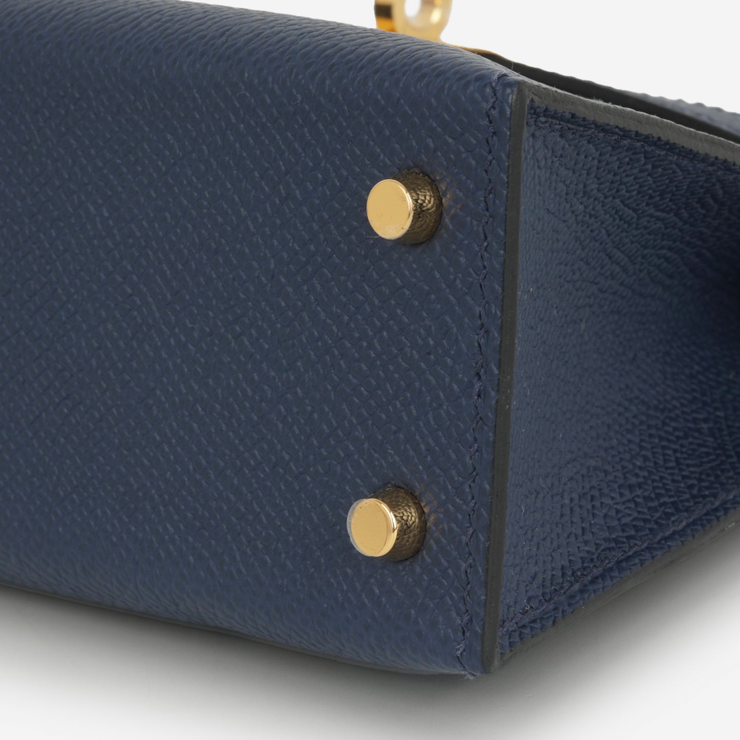 Hermès Mini Kelly - Bleu Navy Epsom | Gold Hardware