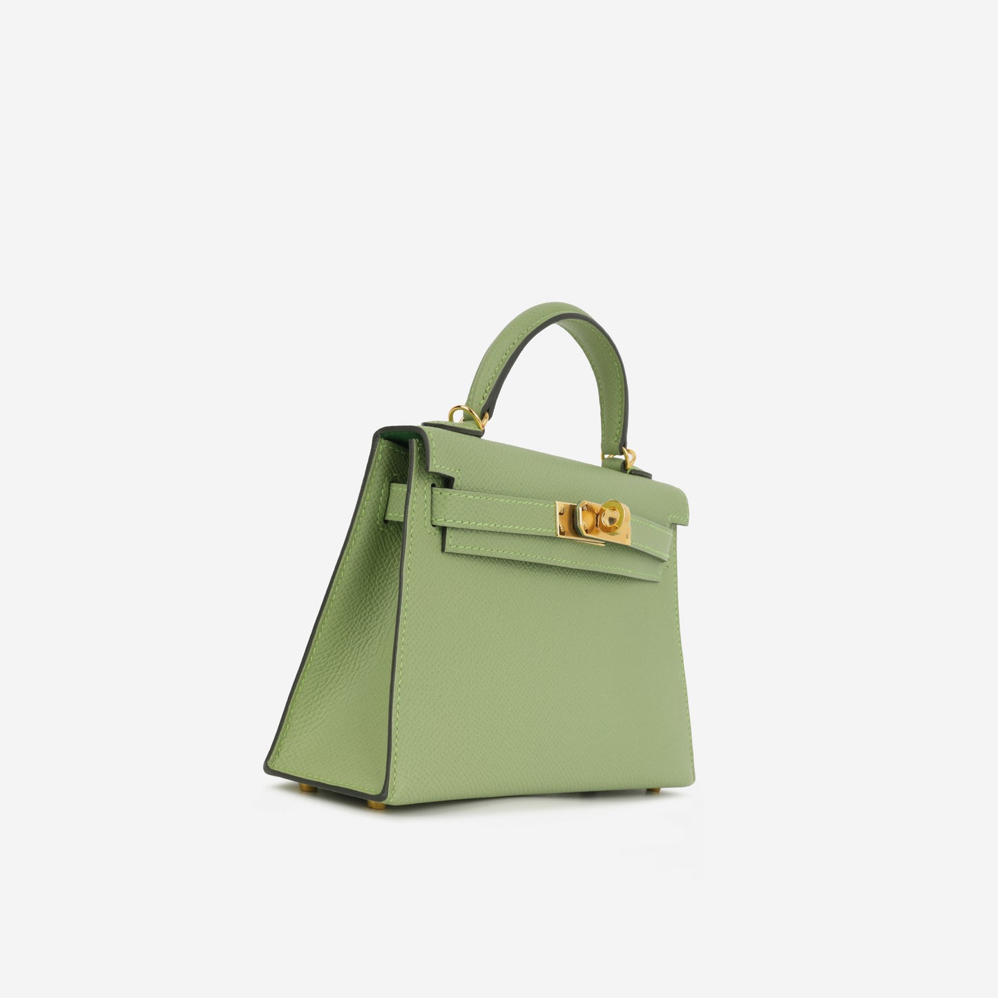 Hermès HSS Mini Kelly 20 - Vert Criquet/ Vert Moyen | Gold Hardware