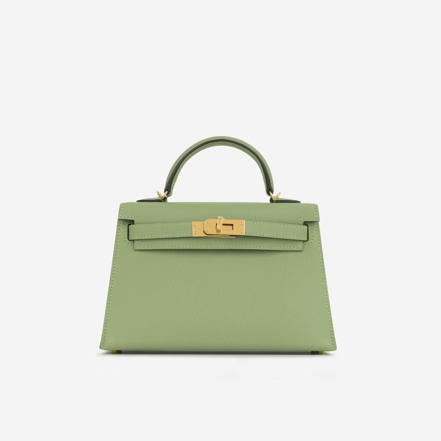 Hermès HSS Mini Kelly 20 - Vert Criquet/ Vert Moyen | Gold Hardware