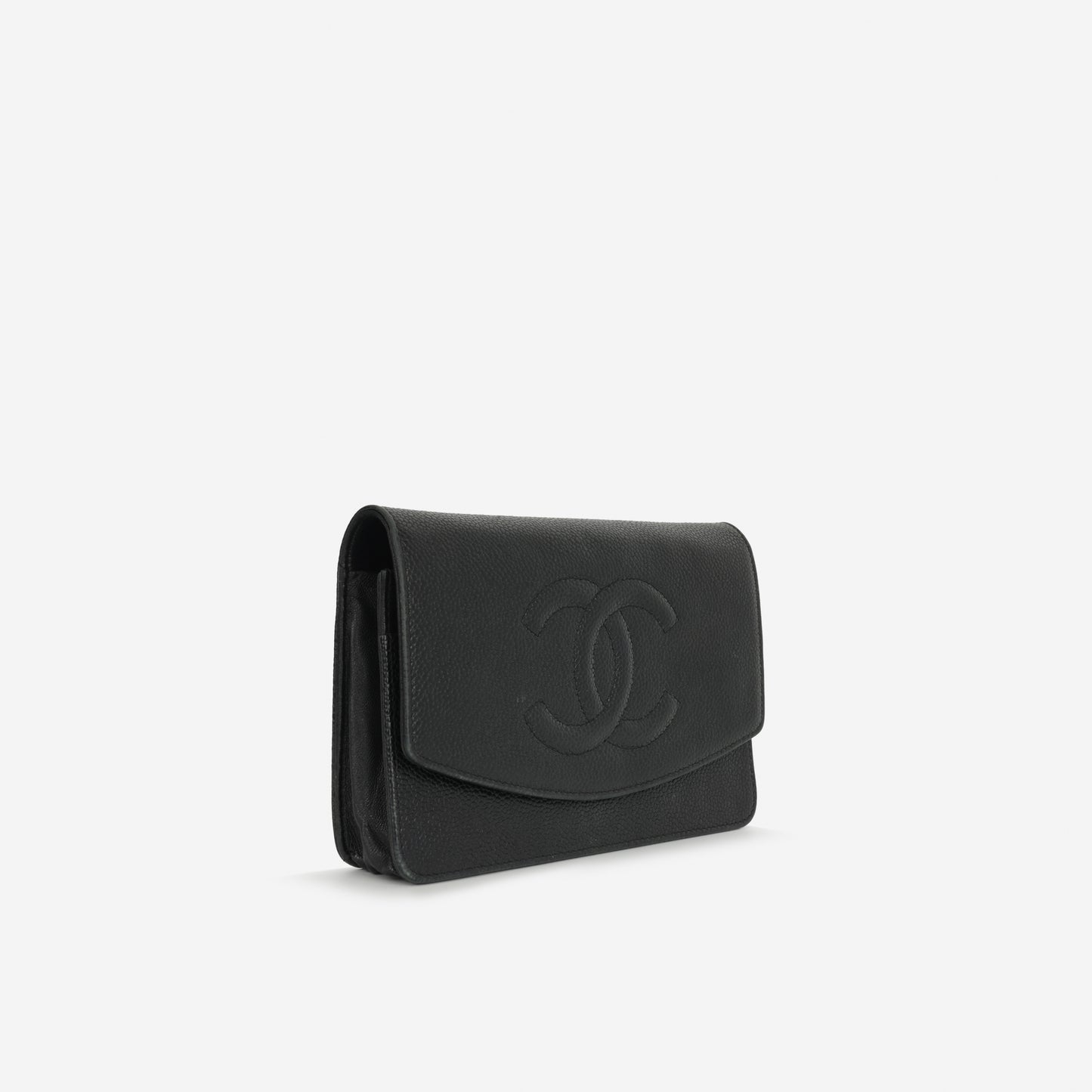 Chanel Timeless WOC - Black Caviar | Silver Hardware