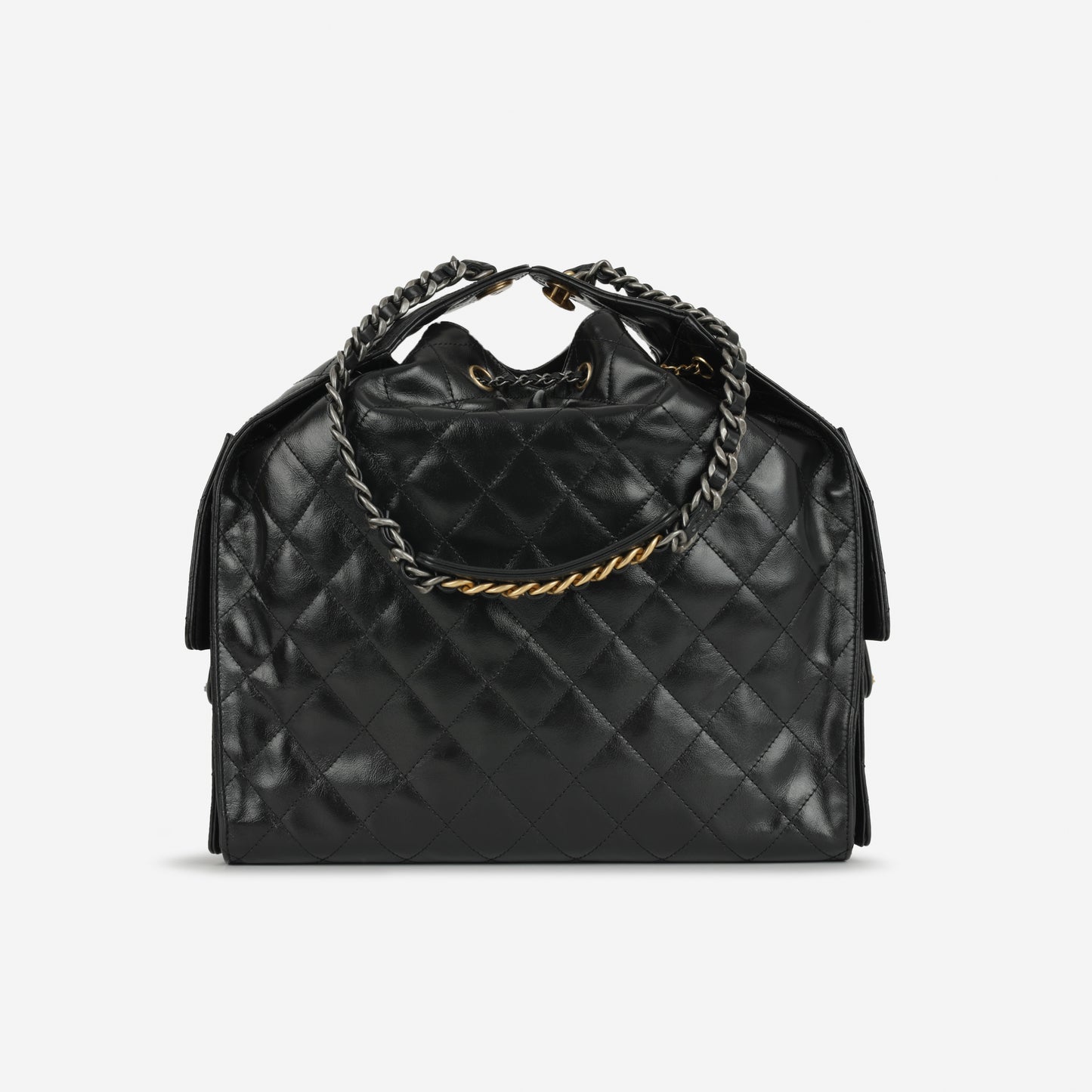 Chanel Medium 25 Hobo Bag - Black Calfskin | Mixed Hardware