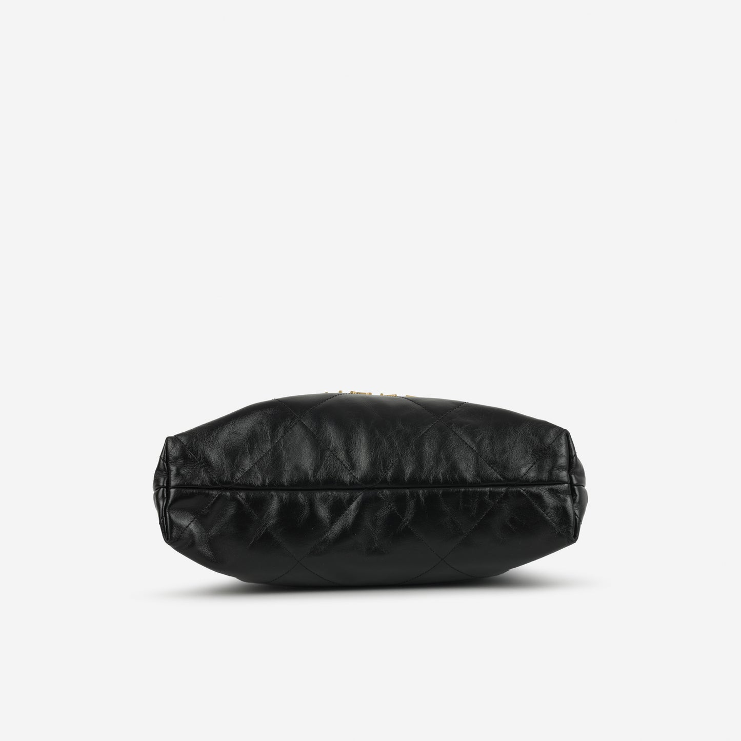 Chanel 22 CC Hobo - Black Shiny Calfskin | Gold Hardware