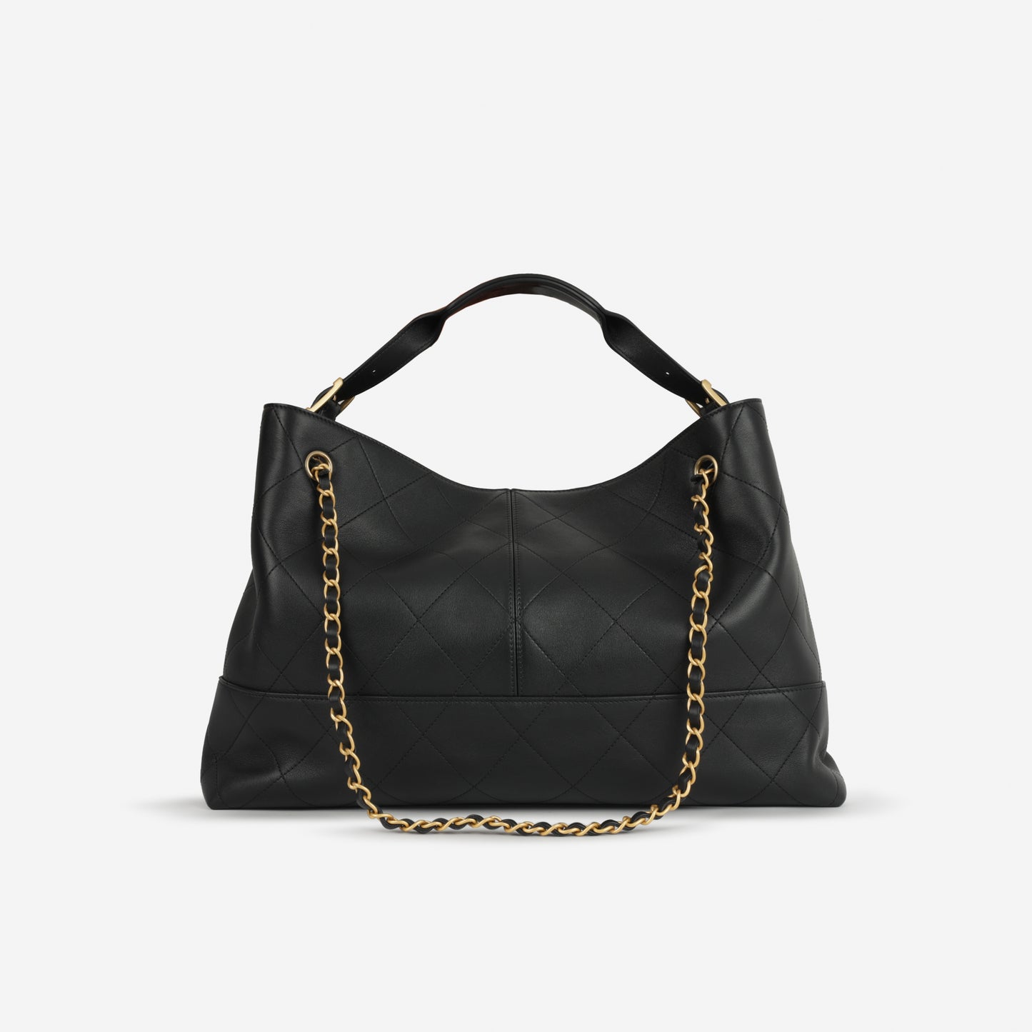 Chanel CC Shopping Tote - Black Lambskin | Gold Hardware