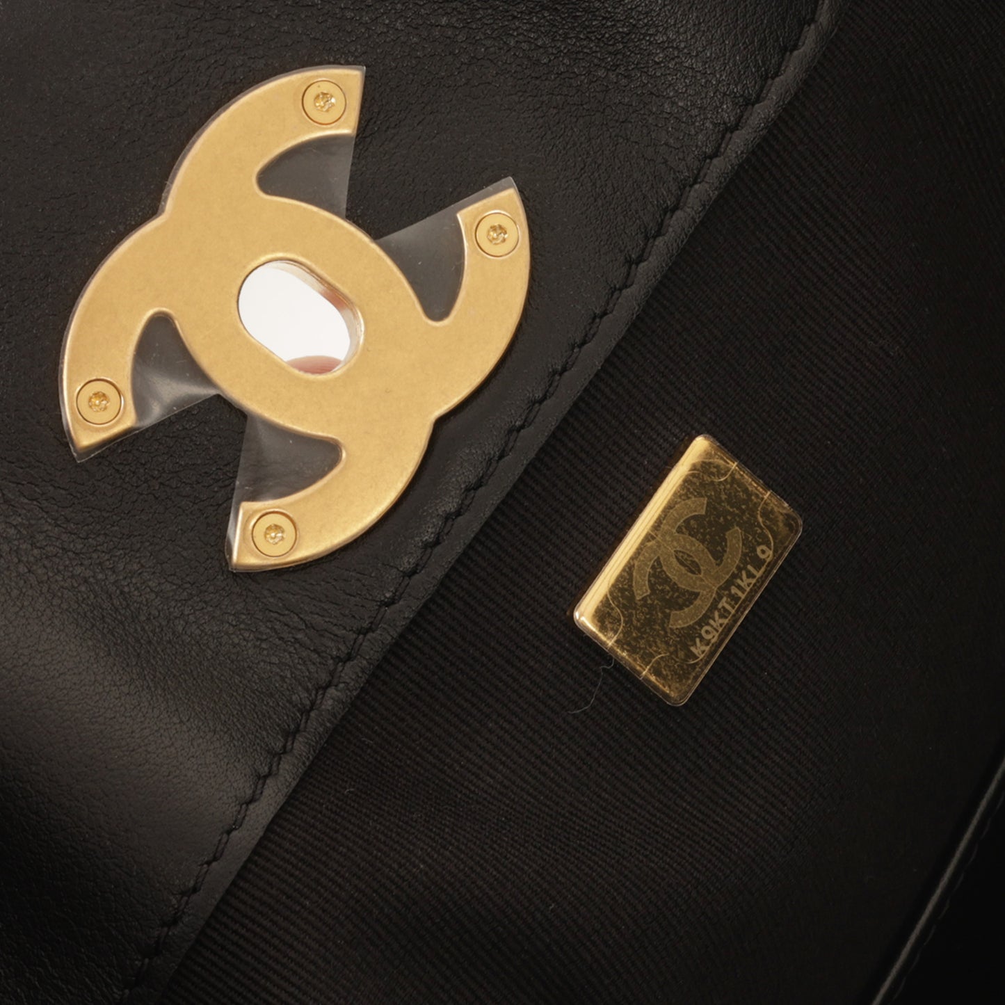Chanel CC Shopping Tote - Black Lambskin | Gold Hardware