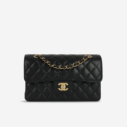 Chanel Small Classic Flap - Black Caviar | Gold Hardware