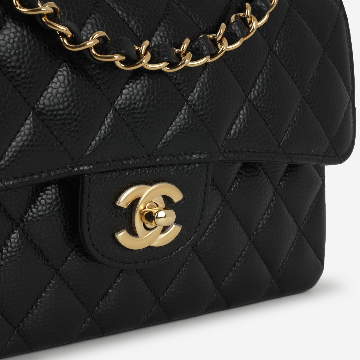 Chanel Small Classic Flap - Black Caviar | Gold Hardware