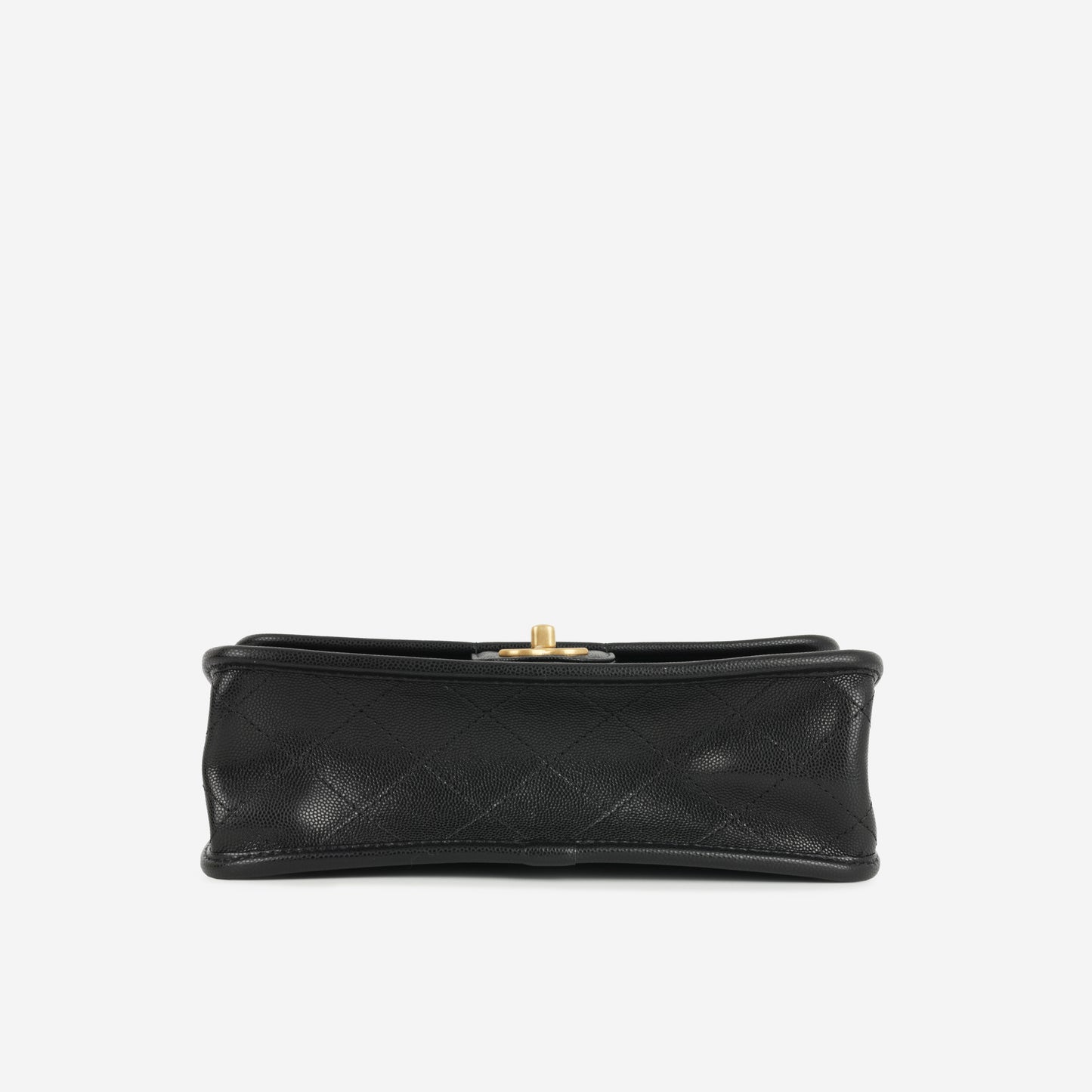 Chanel 25B Top Handle Flap Bag | Antique Gold Hardware