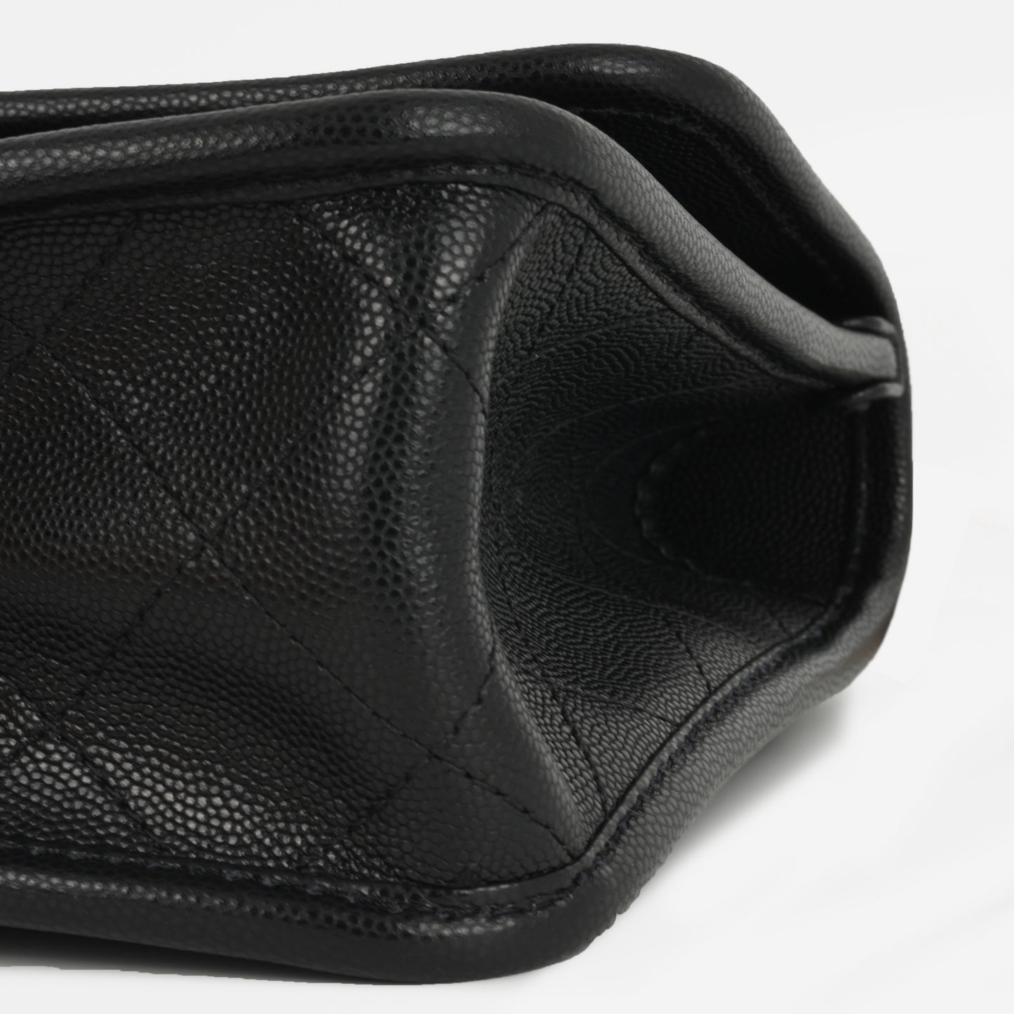 Chanel 25B Top Handle Flap Bag | Antique Gold Hardware