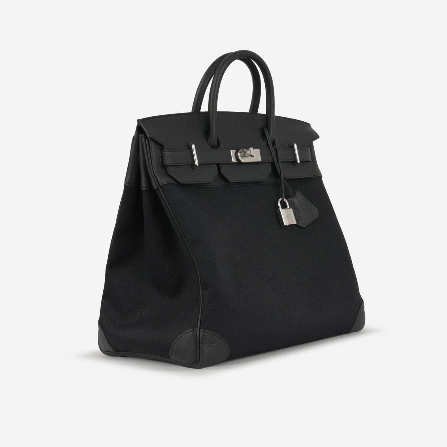 Hermès HAC 40 - Noir Toile/Togo | Palladium Hardware