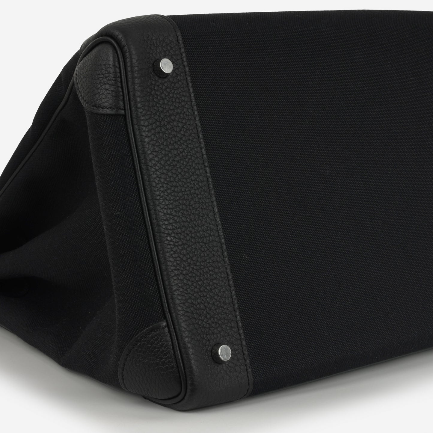 Hermès HAC 40 - Noir Toile/Togo | Palladium Hardware