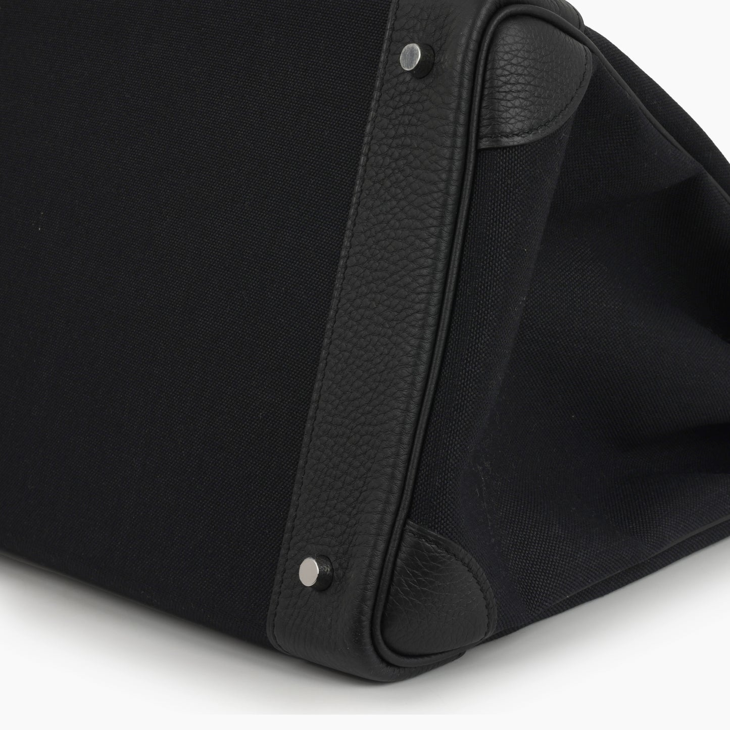 Hermès HAC 40 - Noir Toile/Togo | Palladium Hardware