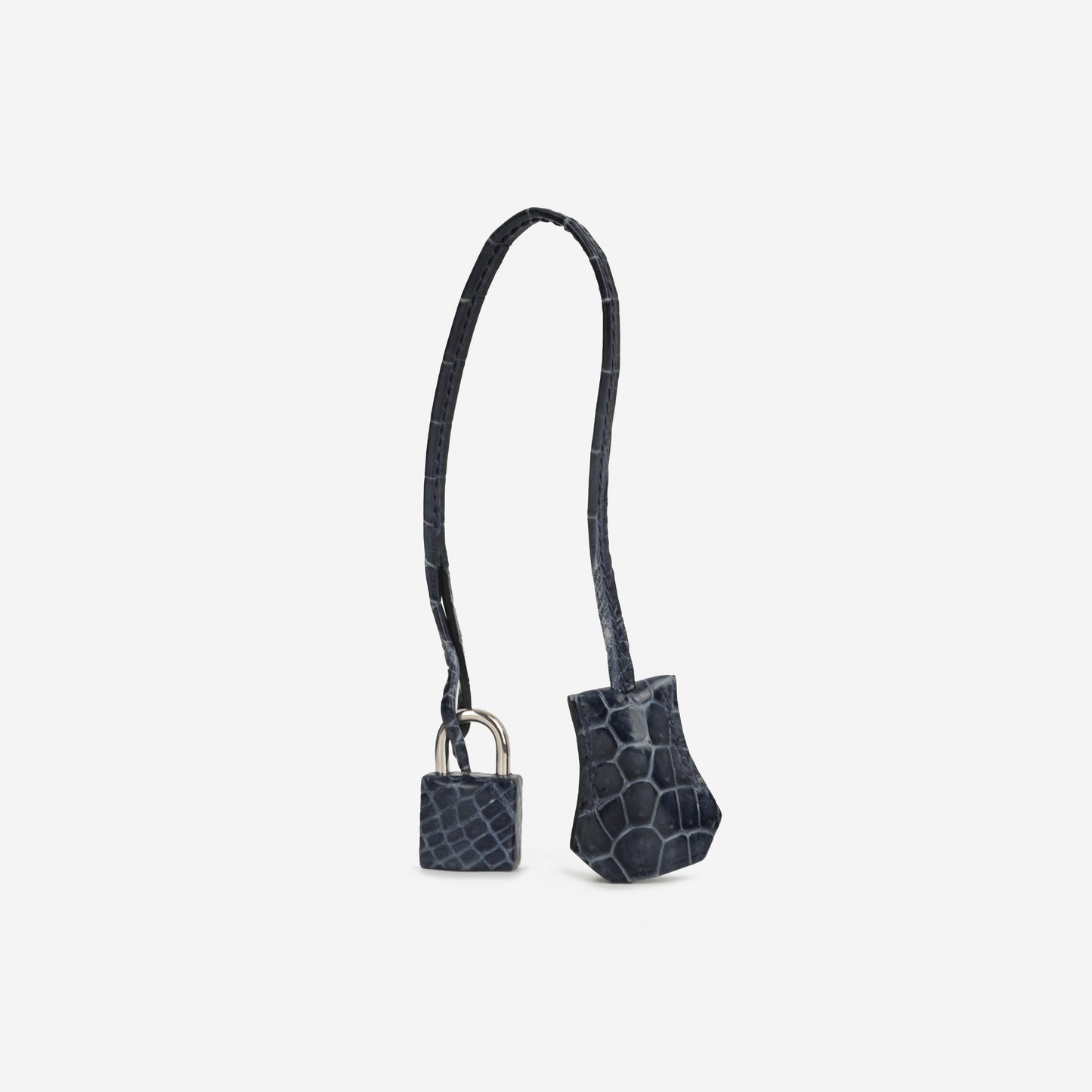 Hermès  Birkin 35 - Bleu De Malte Crocodile Porosus Lisse | Palladium Hardware