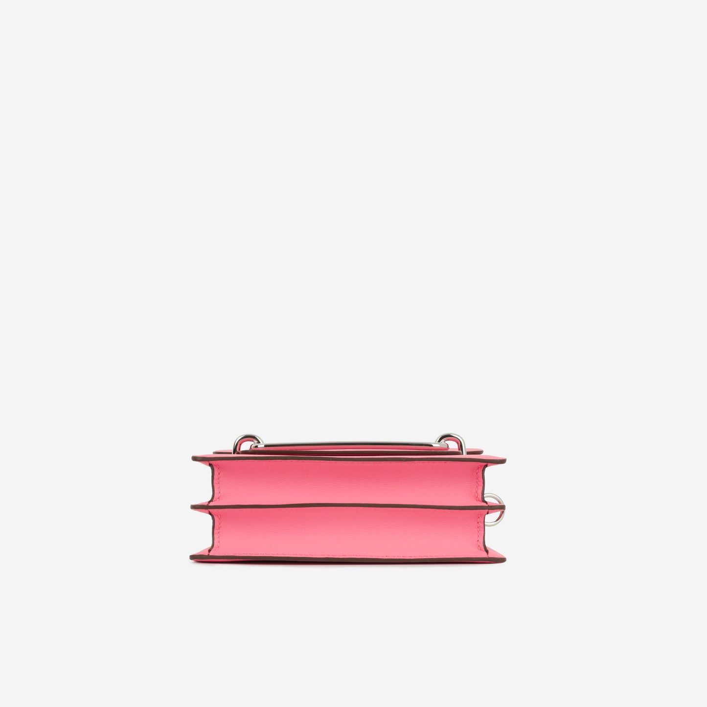 Hermès Mini Roulis - Rose Azalee Swift | Palladium Hardware