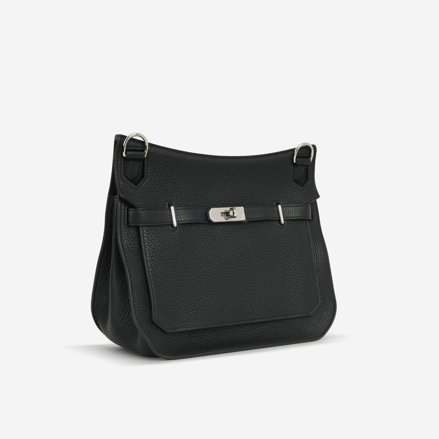 Hermès Jypsière 28 - Black Clemence | Palladium Hardware