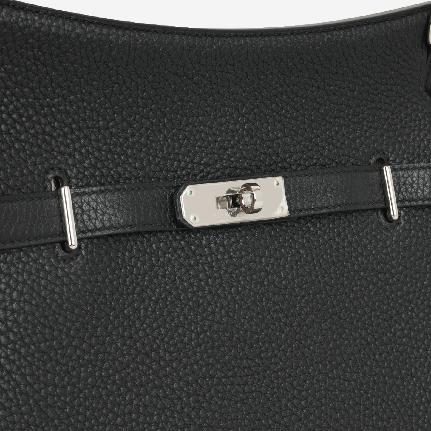 Hermès Jypsière 28 - Black Clemence | Palladium Hardware