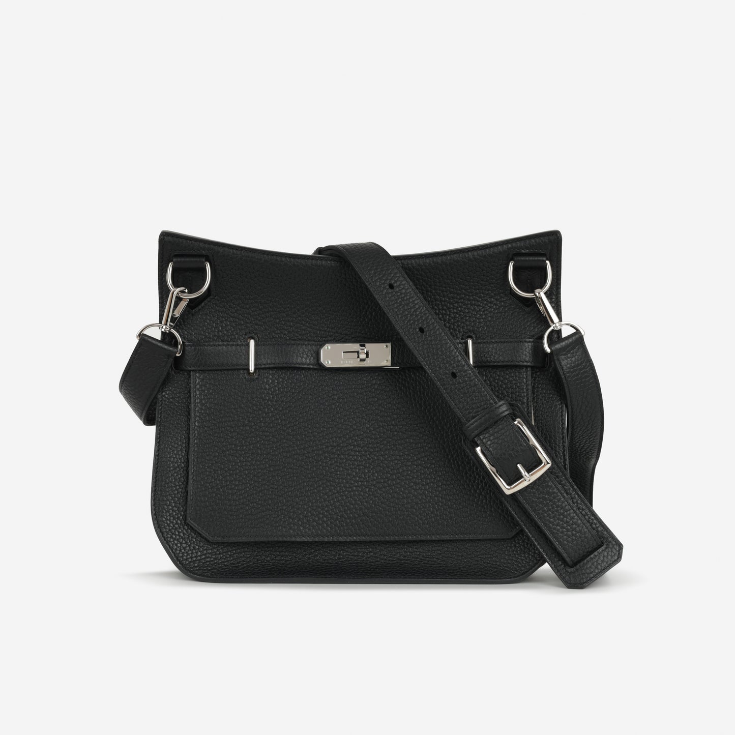 Hermès Jypsière 28 - Black Clemence | Palladium Hardware
