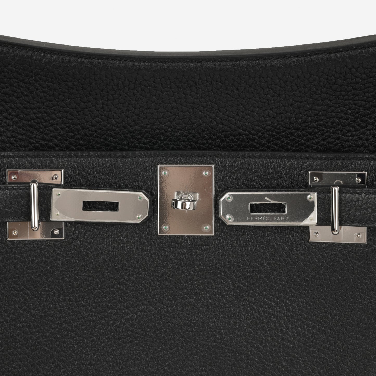 Hermès Jypsière 28 - Black Clemence | Palladium Hardware