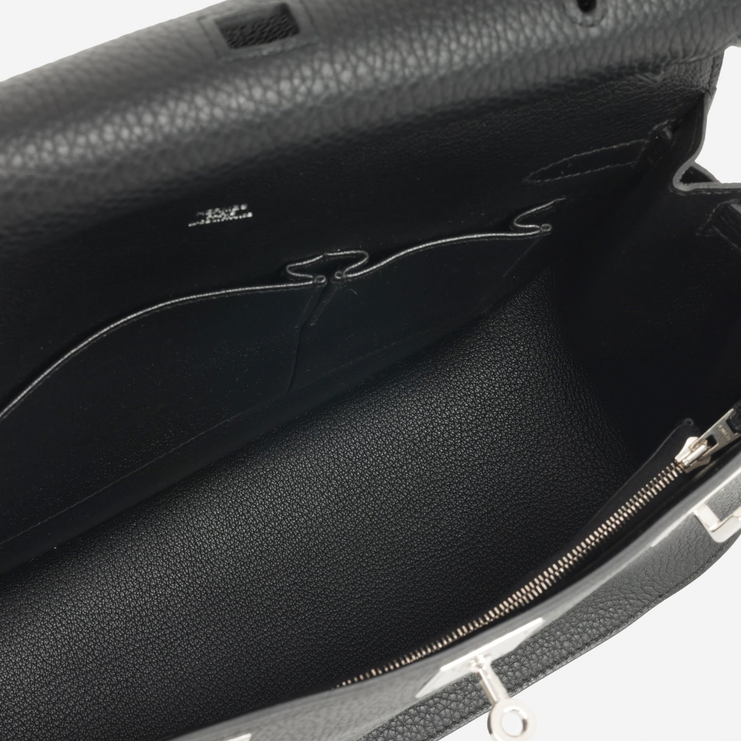 Hermès Jypsière 28 - Black Clemence | Palladium Hardware