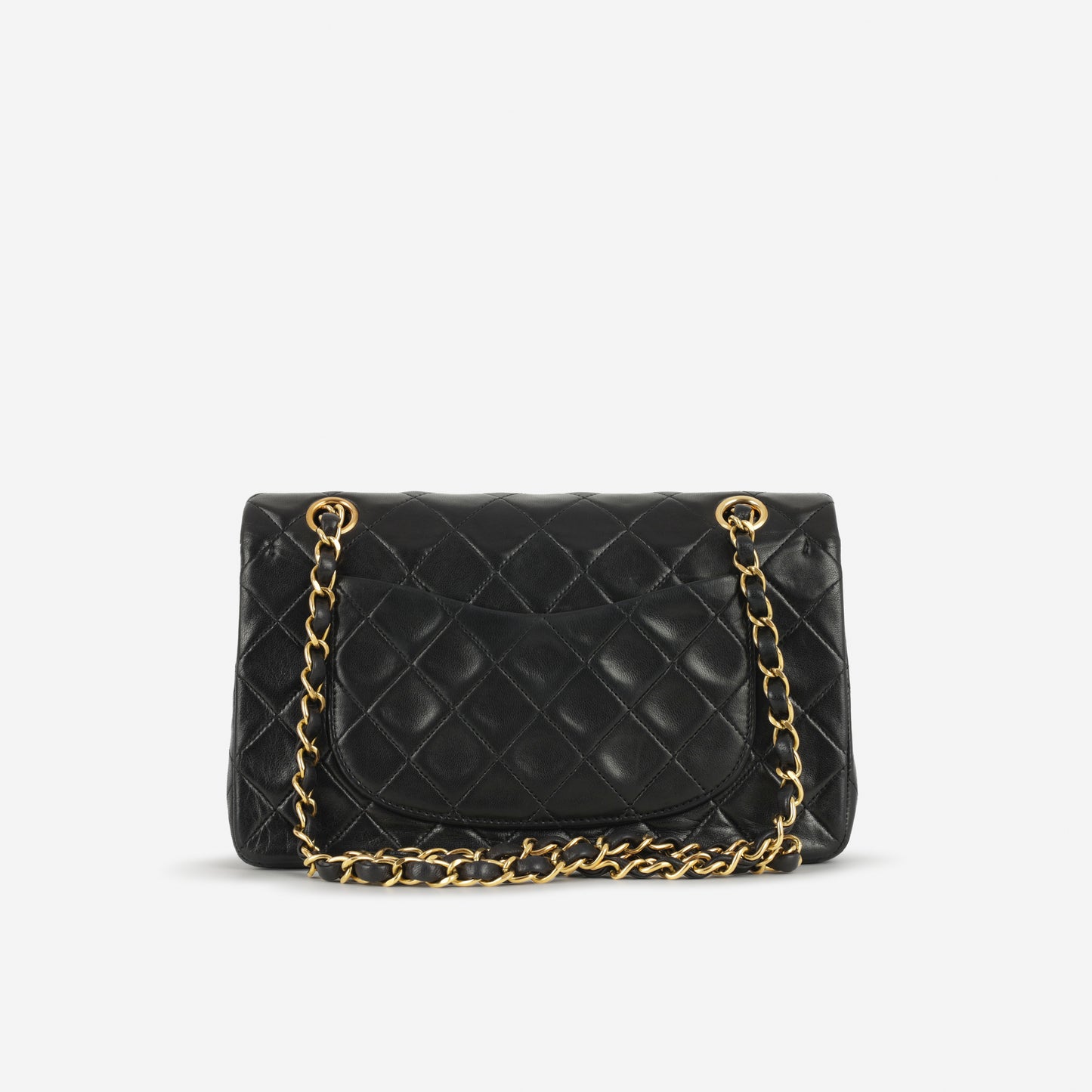 Chanel Vintage Small Classic Flap - Black Lambskin | Gold Hardware (1994-96)