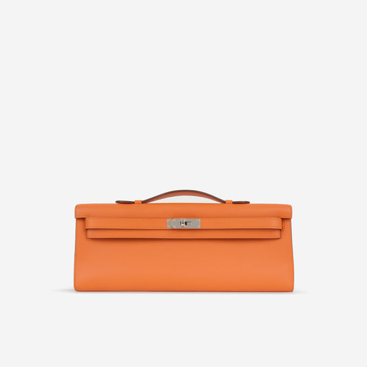 Hermès Kelly Cut - Orange Swift | Palladium Hardware