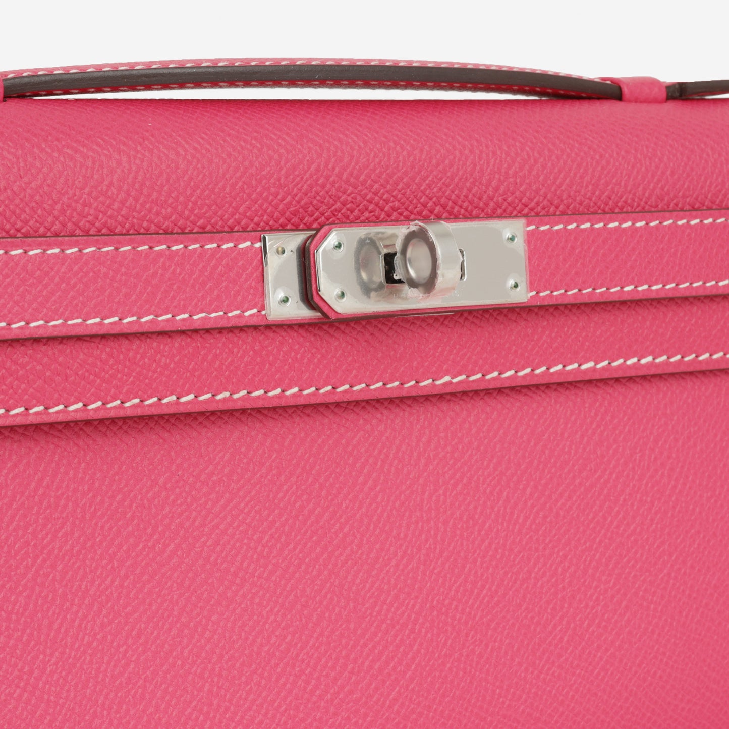 Hermès Kelly Cut - Rose Tyrien Epsom | Palladium Hardware