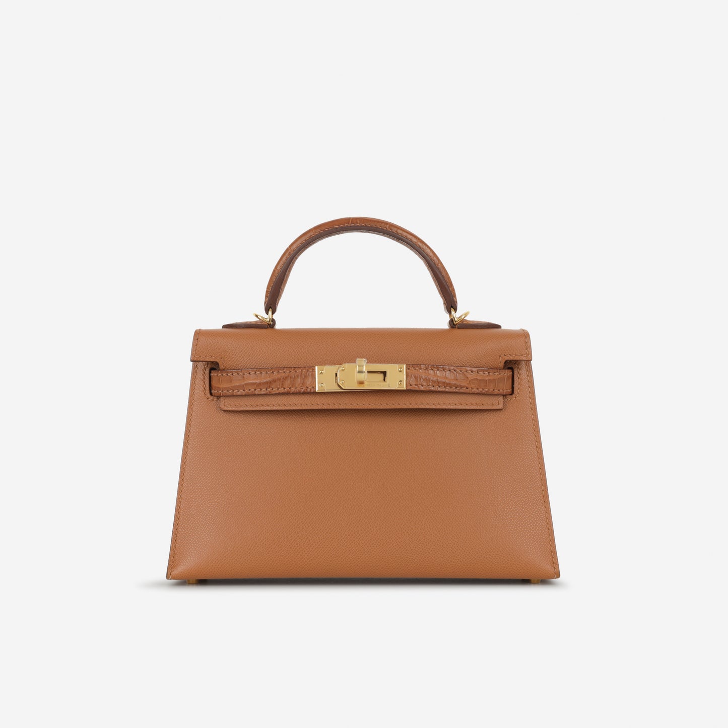 Hermès Mini Kelly Touch - Gold Madame / Alligator | Gold Hardware
