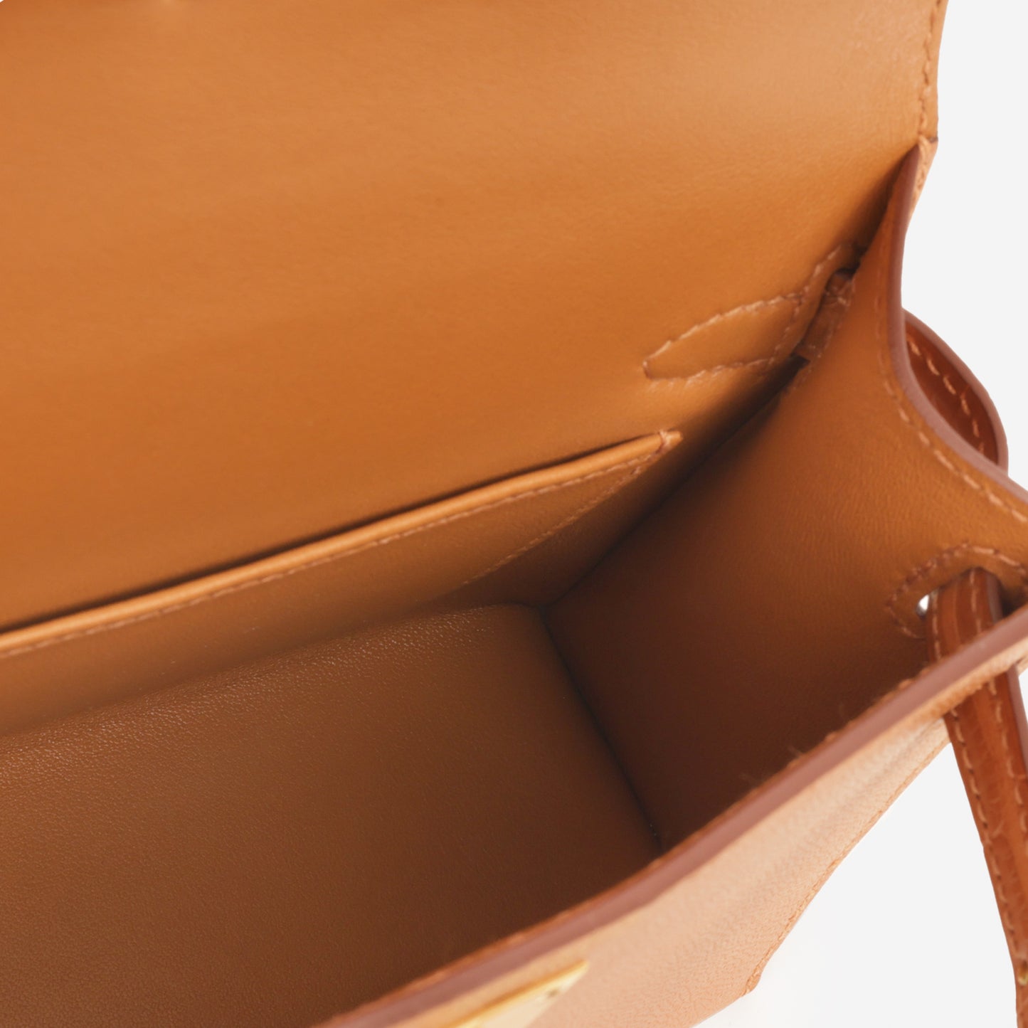 Hermès Mini Kelly Touch - Gold Madame / Alligator | Gold Hardware