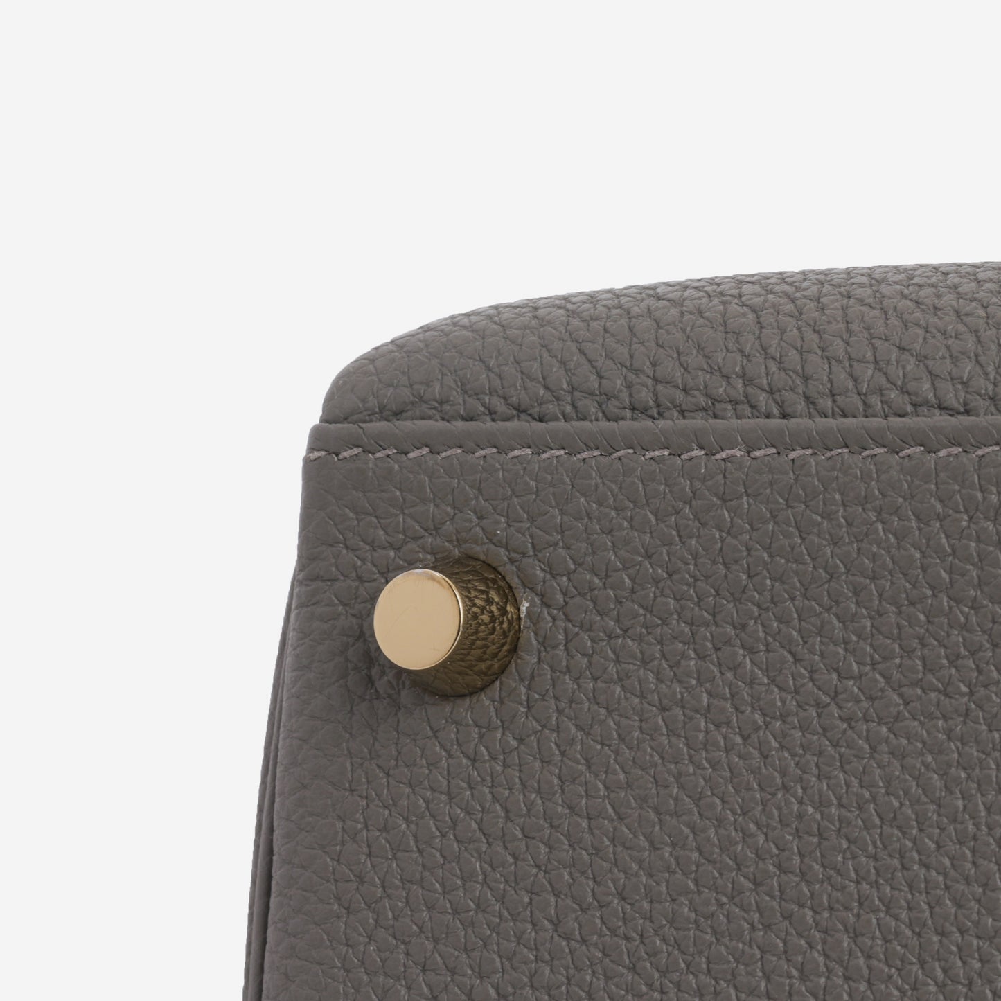 Hermès Kelly 25 - Gris Meyer Togo | Gold Hardware