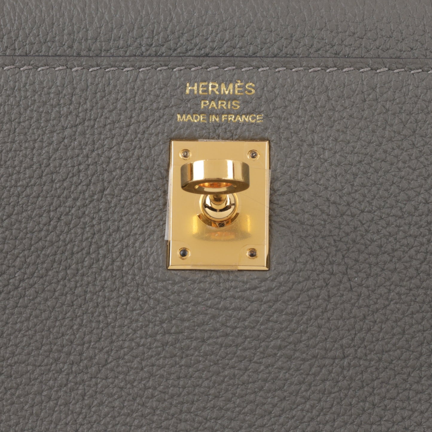 Hermès Kelly 25 - Gris Meyer Togo | Gold Hardware