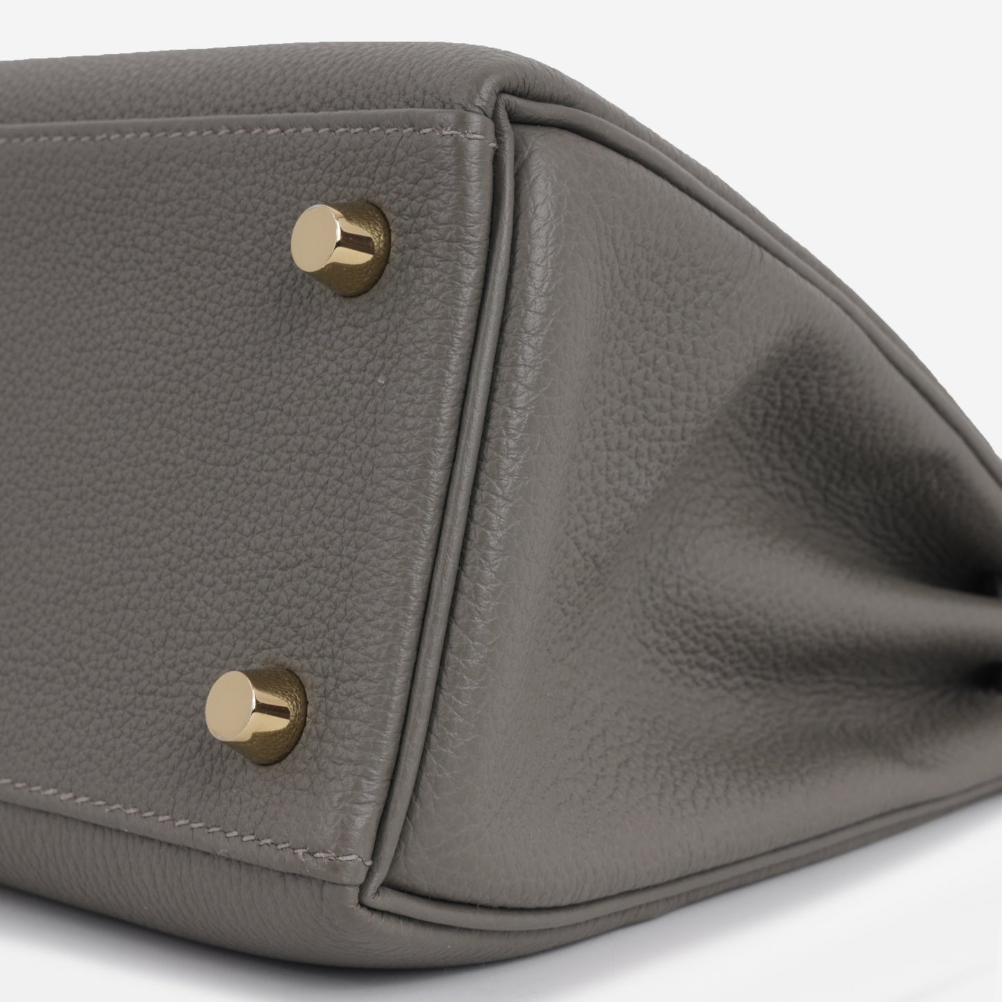 Hermès Kelly 25 - Gris Meyer Togo | Gold Hardware