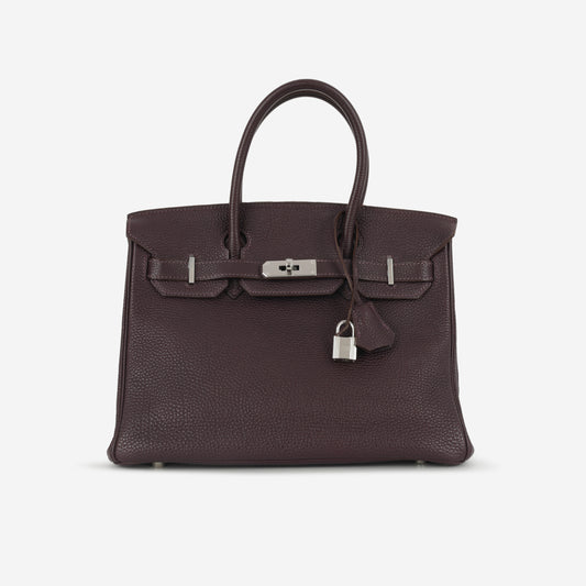 Hermès Birkin 30 - Raisin Togo | Palladium Hardware