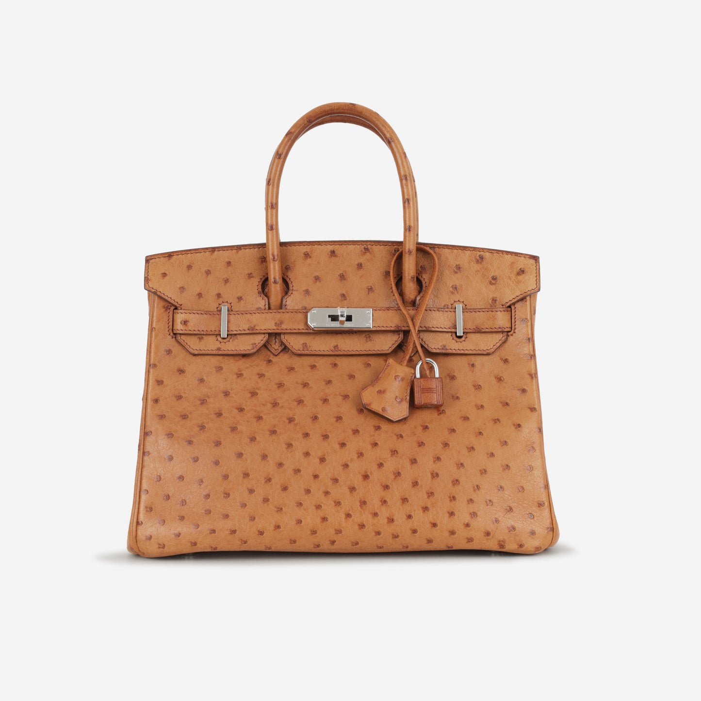 Hermès Birkin 30 - Natural Sable Ostrich | Palladium Hardware