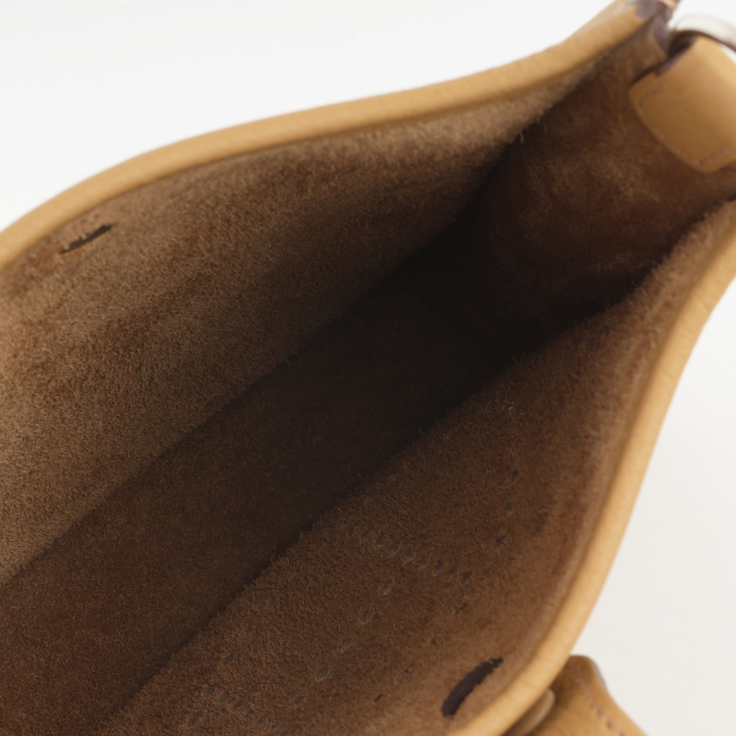 Hermès Mini Evelyne 16  - Biscuit Clemence / Nata Strap | Palladium Hardware