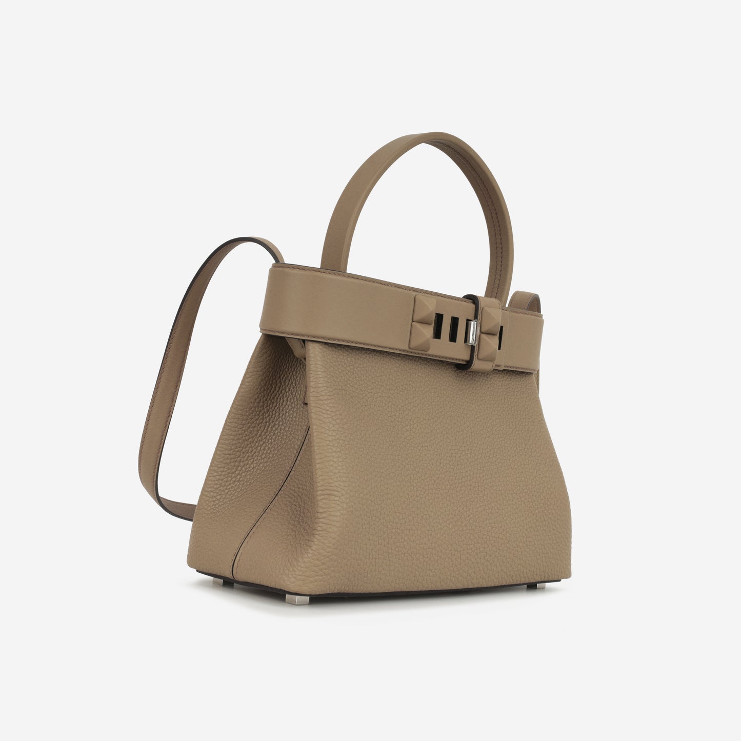 Hermès Medor Bag - Beige Marfa Togo / Swift | Palladium Hardware