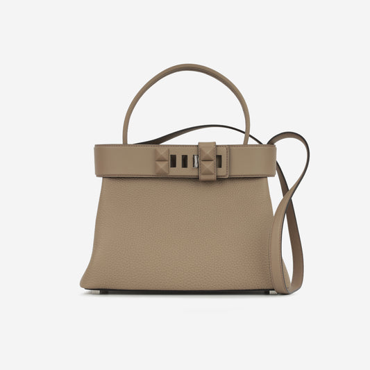 Hermès Medor Bag - Beige Marfa Togo / Swift | Palladium Hardware