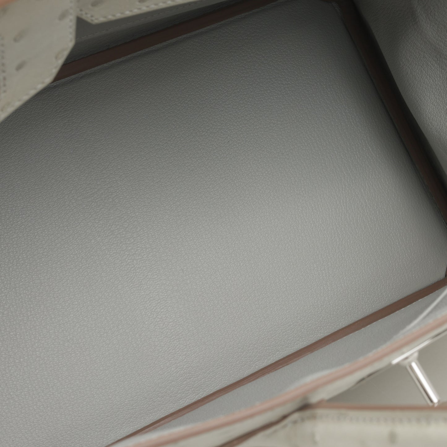 Hermès Birkin 30 - Gris Perle Ostrich | Palladium Hardware