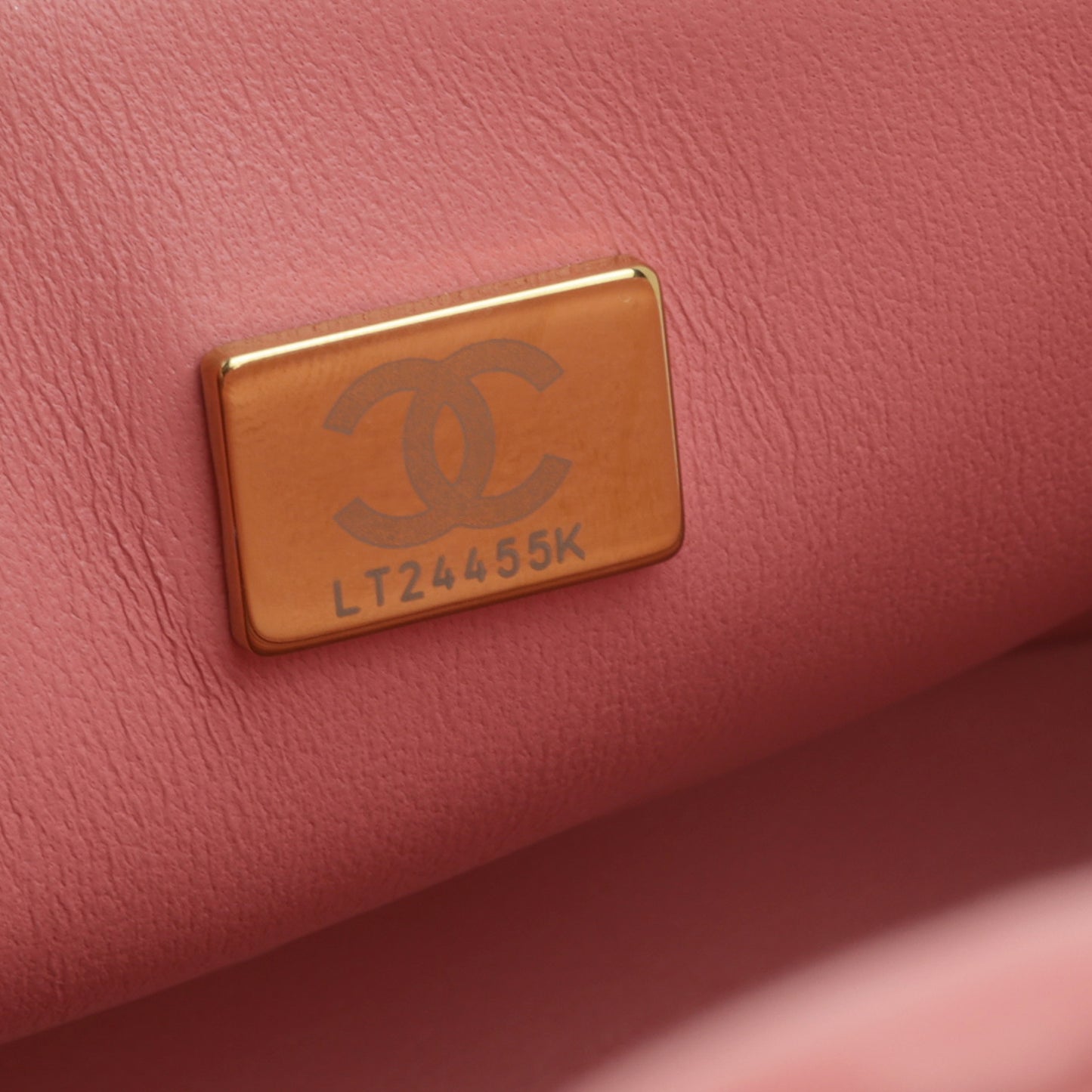 Chanel Mini Top Handle Flap - Pink Lambskin  | Champagne Gold Hardware