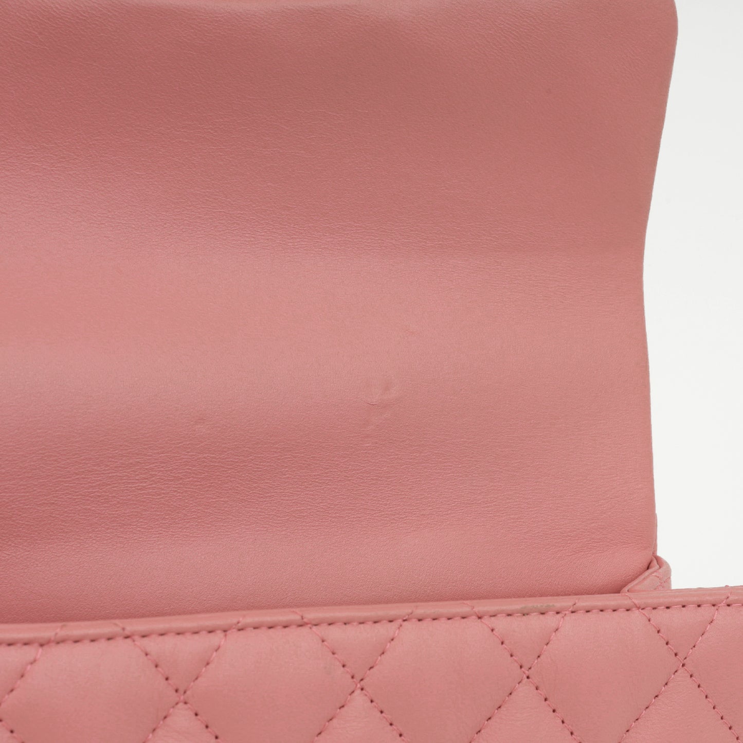 Chanel Mini Top Handle Flap - Pink Lambskin  | Champagne Gold Hardware