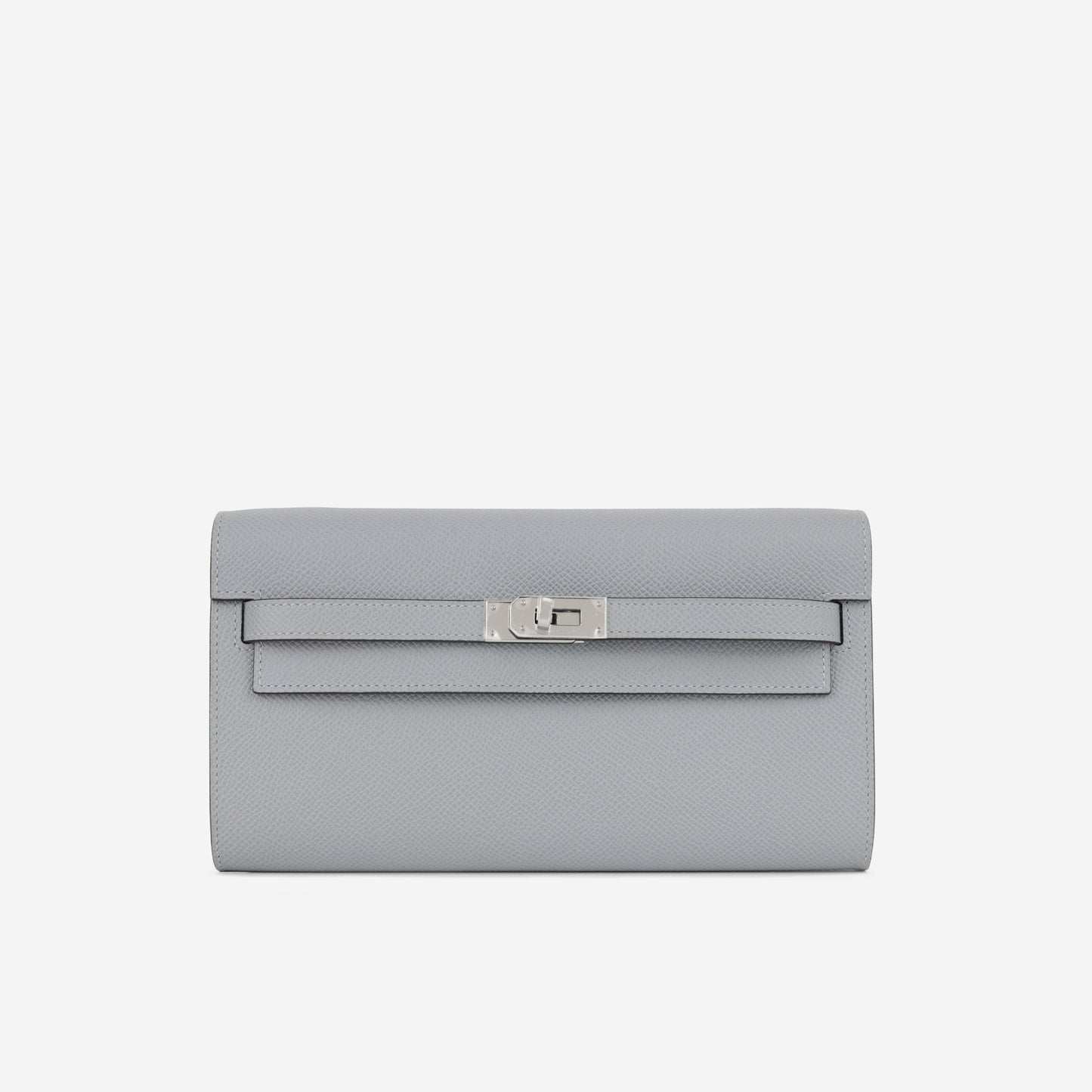 Hermès Kelly To Go Wallet - Gris Pantin Epsom | Palladium Hardware