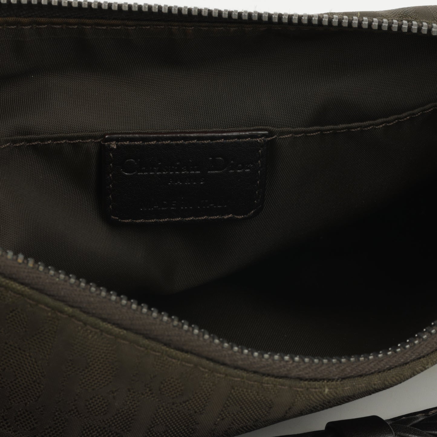 Dior Vintage Ethnic Heart Bag - Brown Oblique | Silver Hardware