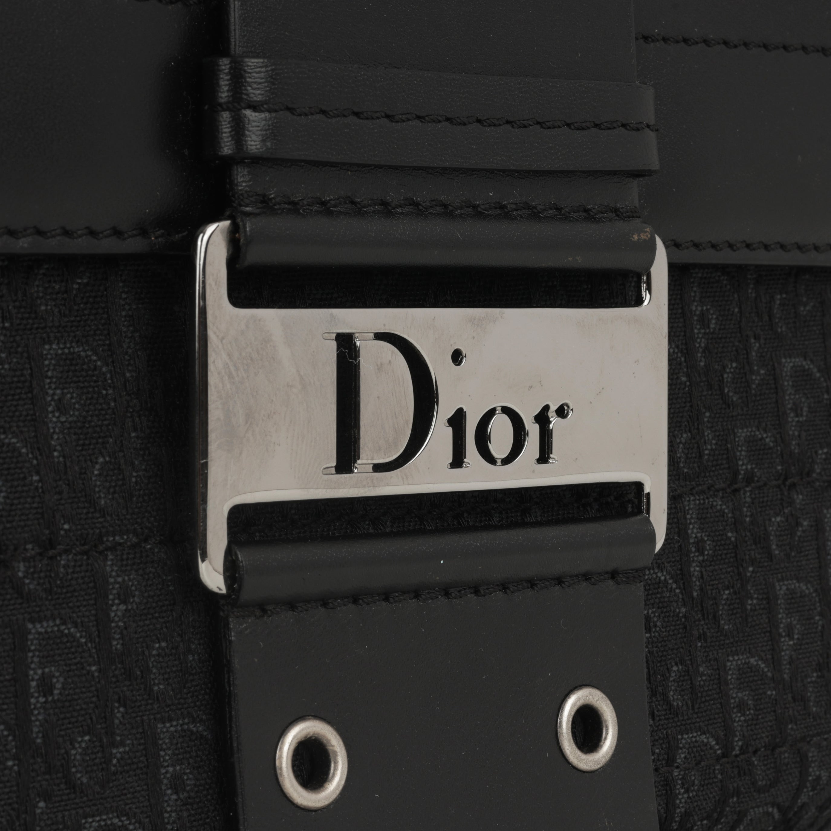 153190♪ Christian Dior ディオール トロッター ラブリー トート