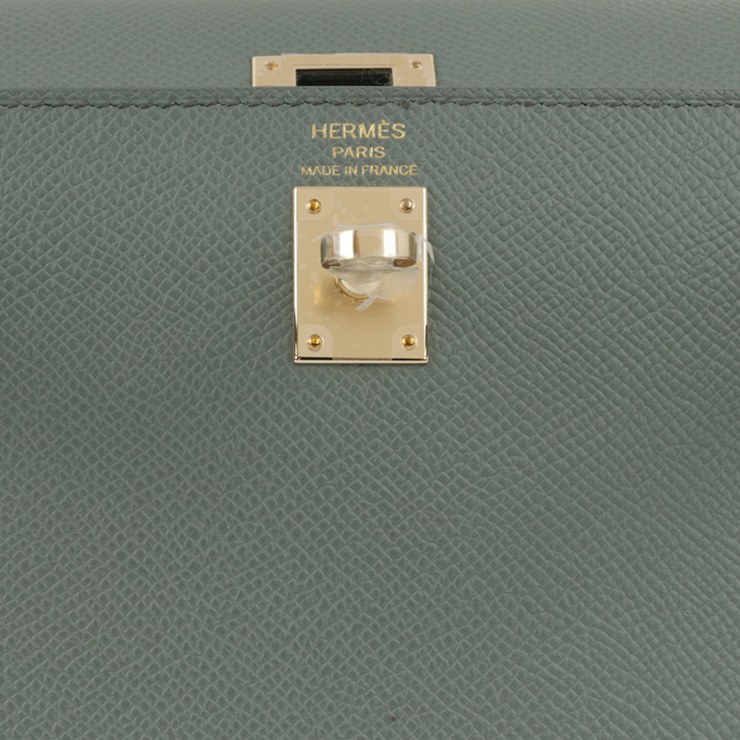 Hermès Kelly 25 - Vert Amande Epsom | Permabrass Hardware