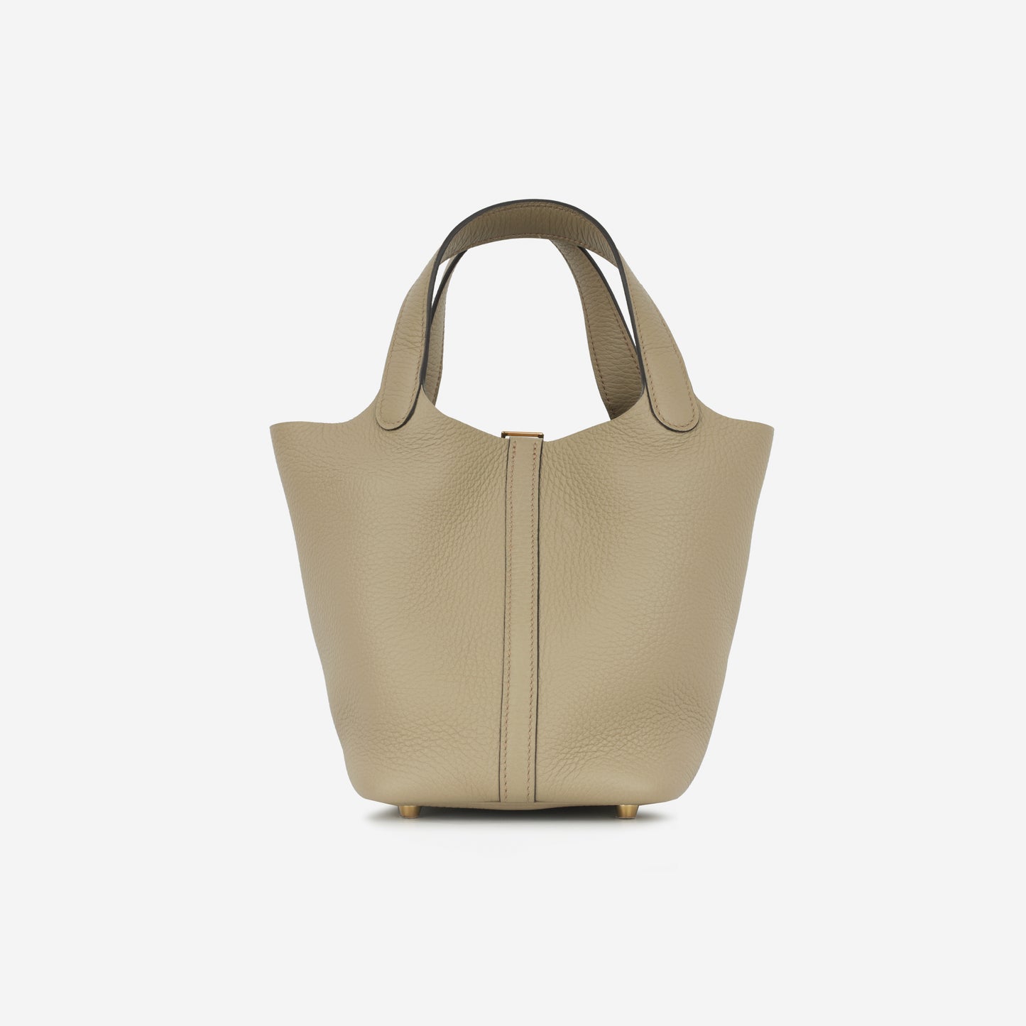 Picotin 18 - Beige Marfa Clemence | Gold Hardware