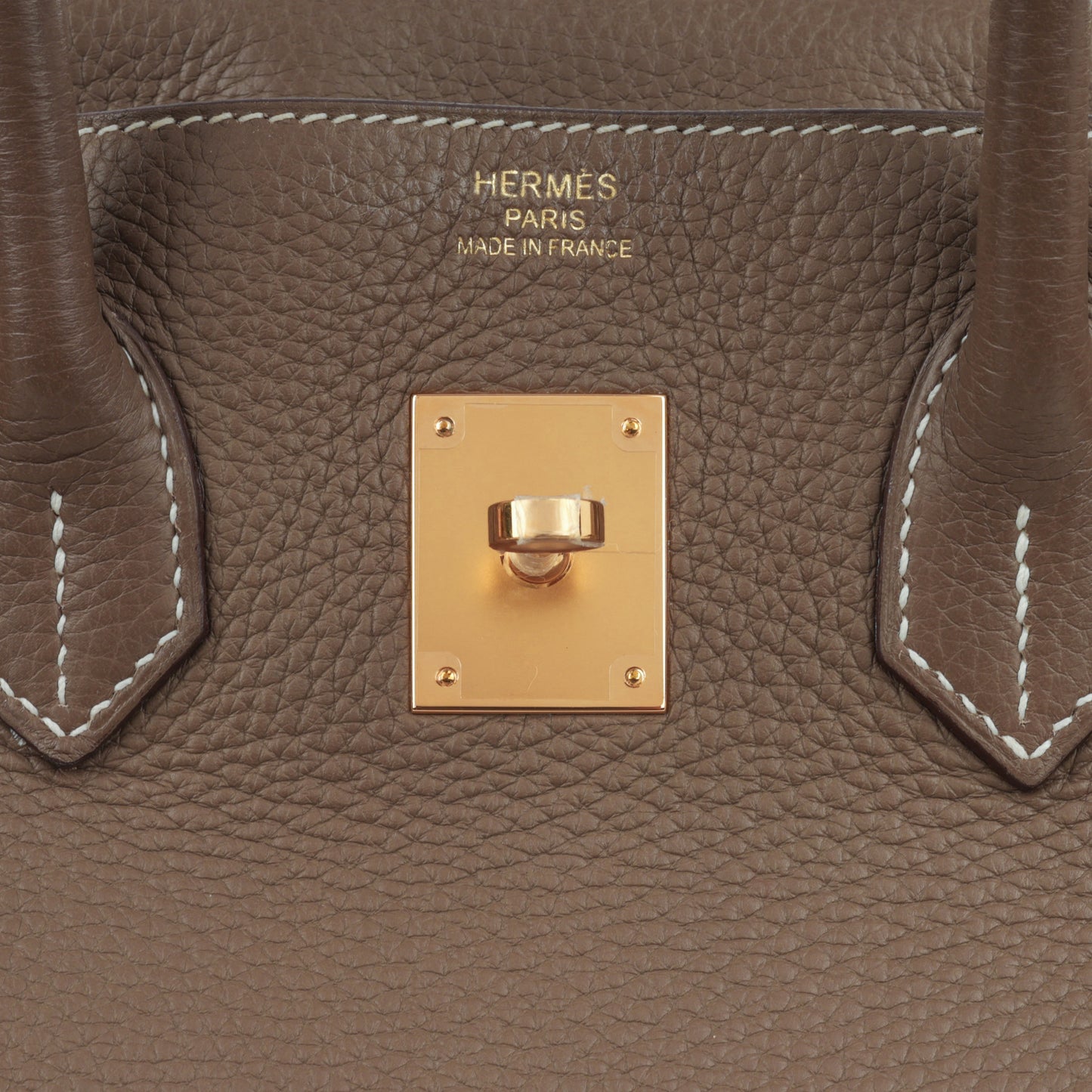 Hermès Birkin  35 - Etoupe Clemence | Gold Hardware