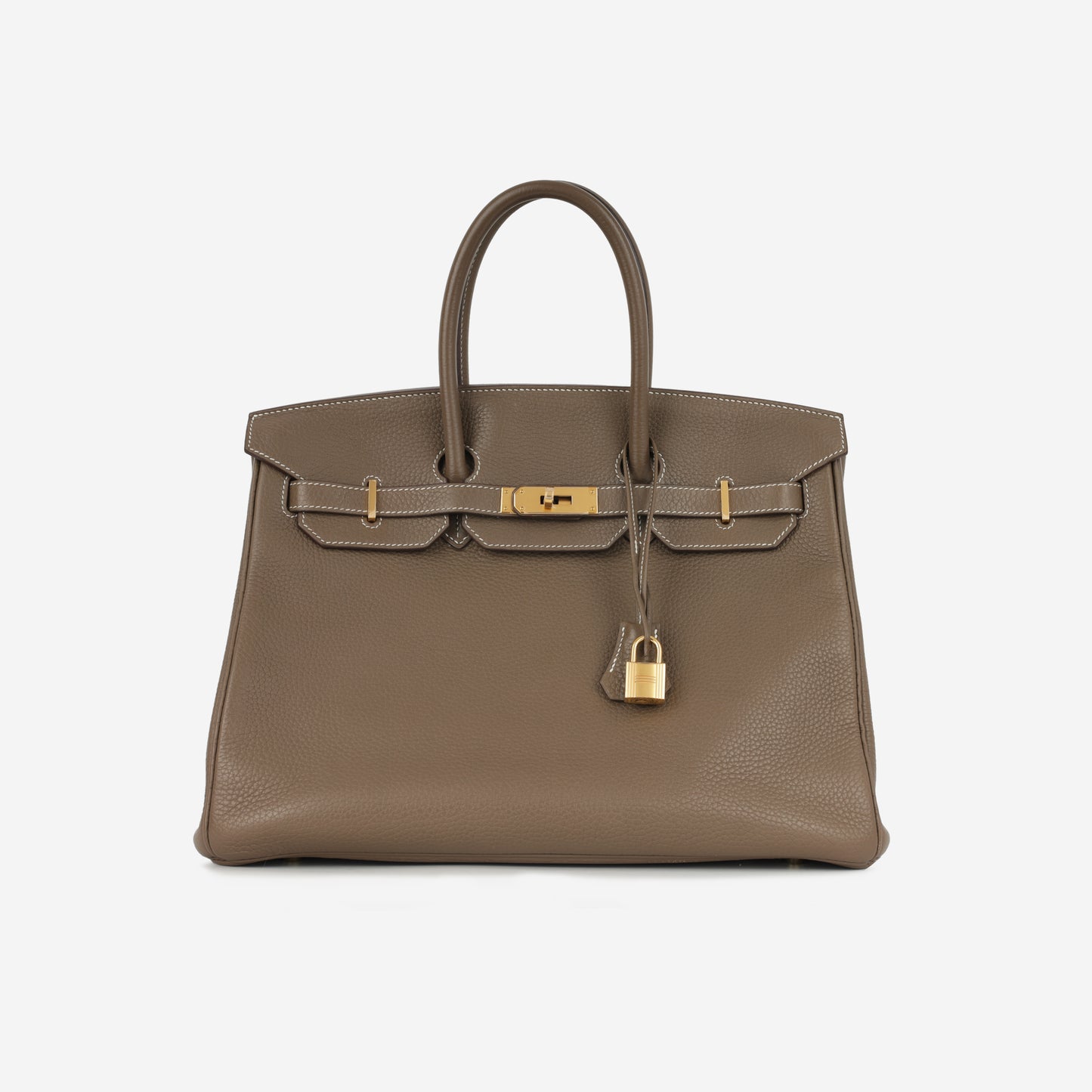 Hermès Birkin  35 - Etoupe Clemence | Gold Hardware
