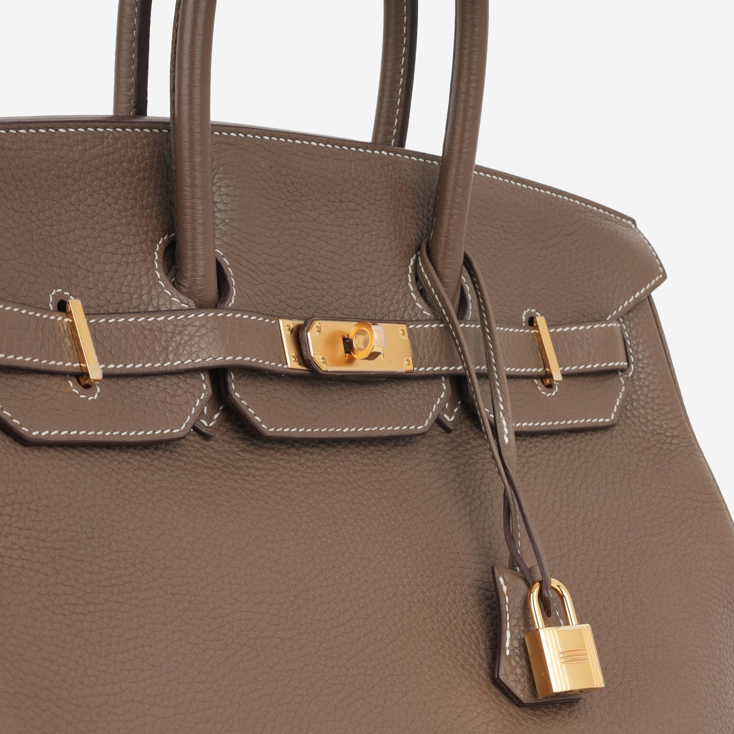 Hermès Birkin  35 - Etoupe Clemence | Gold Hardware