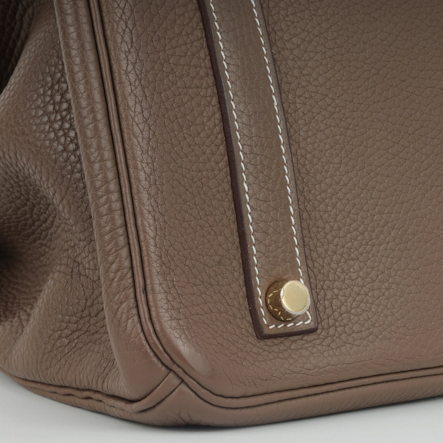 Hermès Birkin  35 - Etoupe Clemence | Gold Hardware