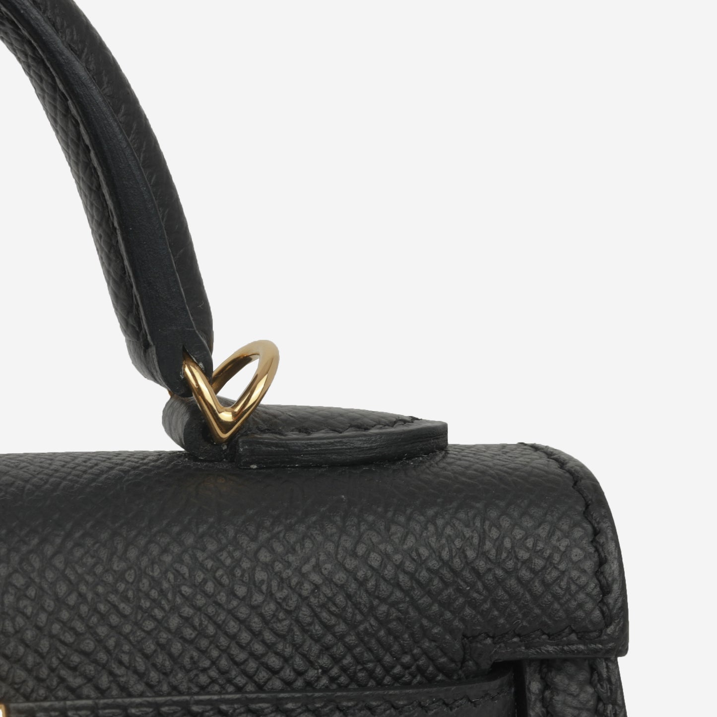 Hermès Mini Kelly - Black Epsom | Gold Hardware