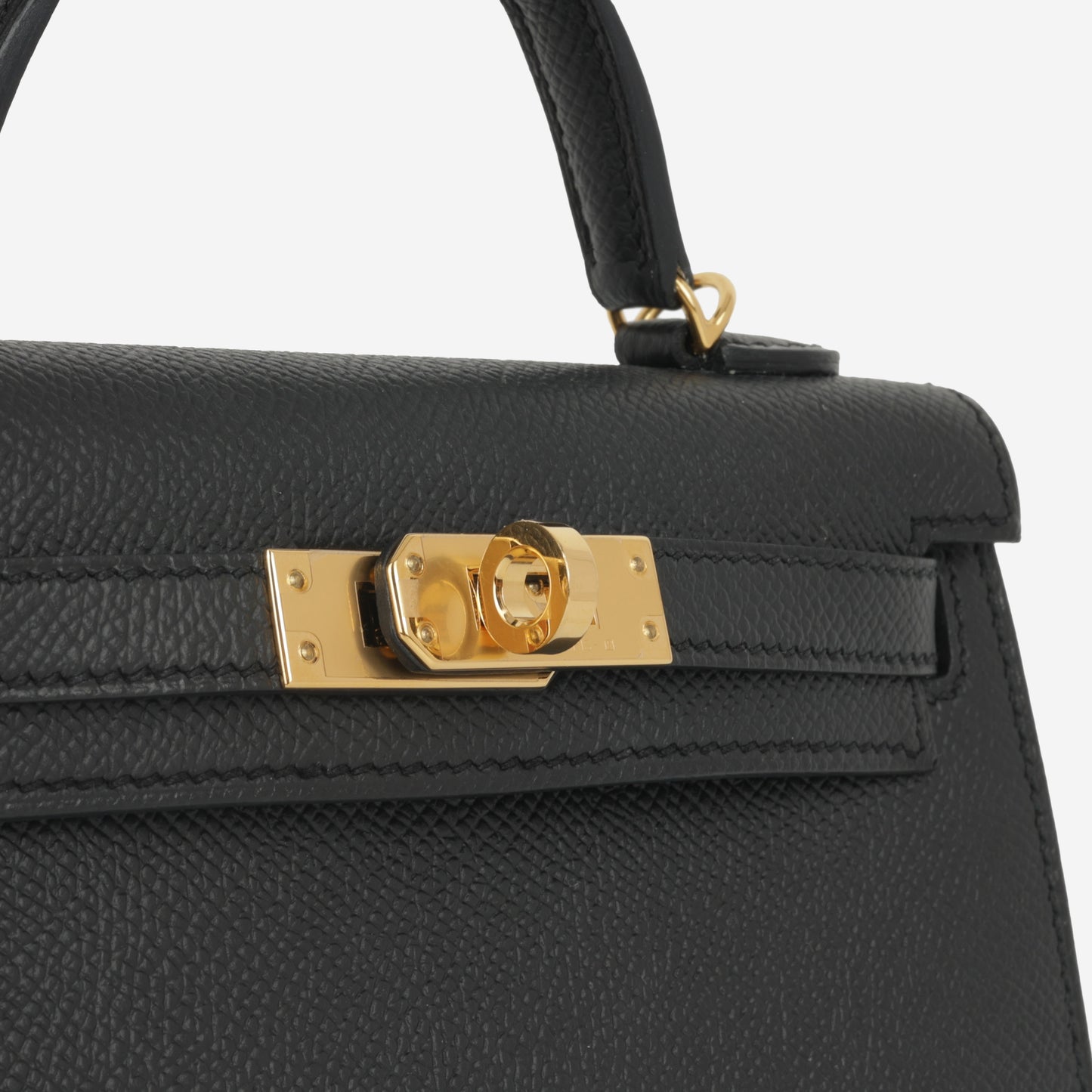Hermès Mini Kelly - Black Epsom | Gold Hardware